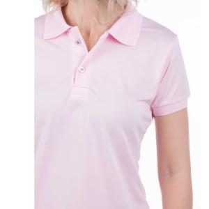 Camiseta Pólo Feminina Tecido Algodão Piquet     